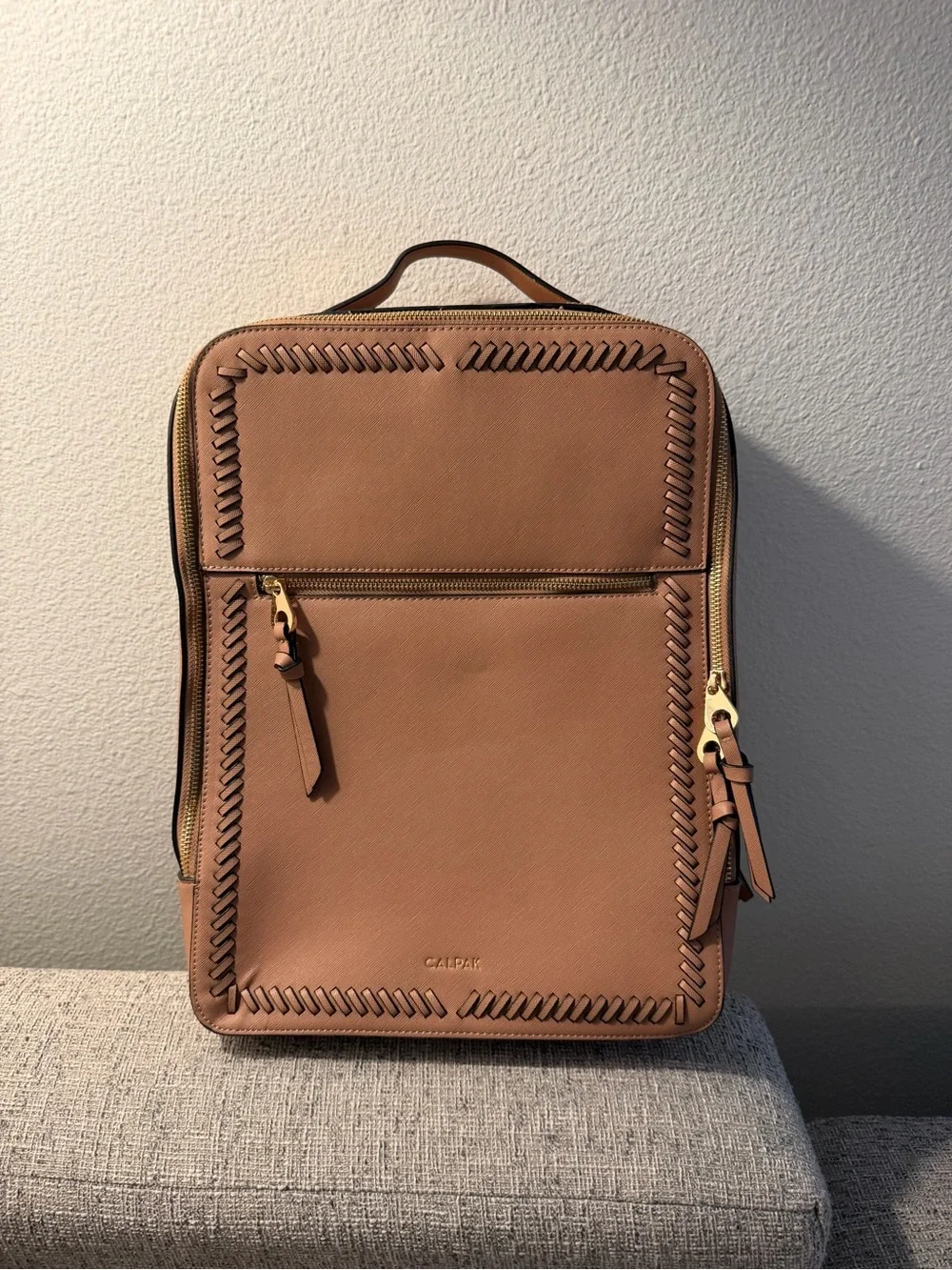CALPAK Kaya 15” Laptop Backpack – Caramel